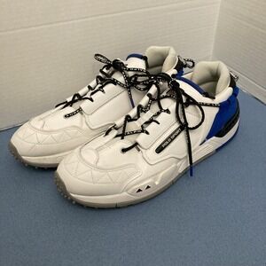 Polo Sport Men's PS200-SK-LTL White w/Blue & Black Sneakers - SZ 15